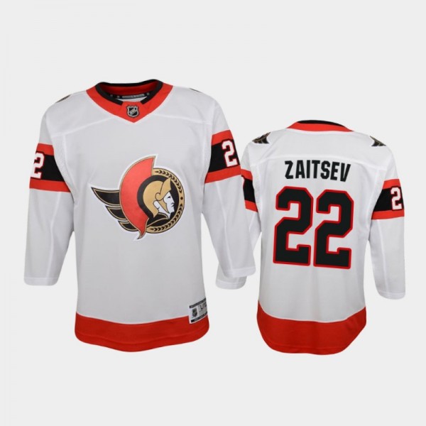 Youth Ottawa Senators Nikita Zaitsev #22 Away 2021...