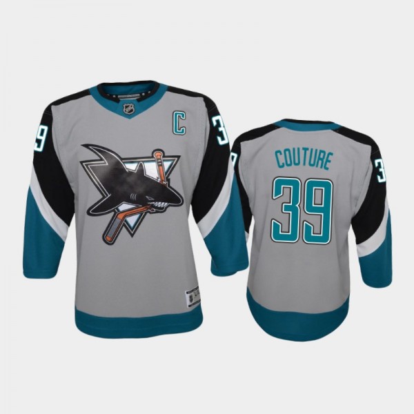 Youth San Jose Sharks Logan Couture #39 Reverse Re...