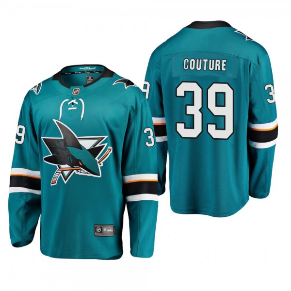 Youth San Jose Sharks Logan Couture #39 Home Low-P...