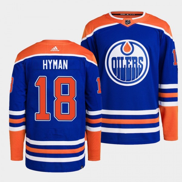 Edmonton Oilers 2022-23 Authentic Home Zach Hyman ...